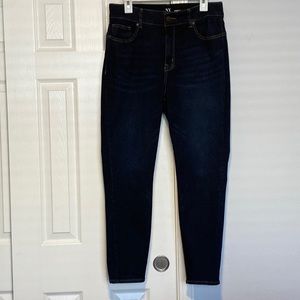 NY&C High Waisted Sculpting No Gap Skinny Jeans